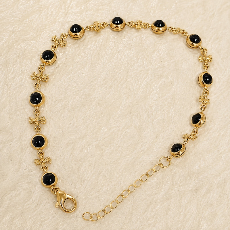 Pulsera elegante de dijes de lujo