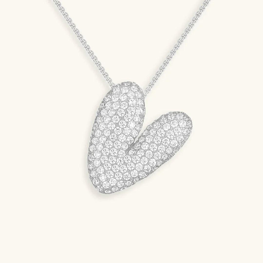 Collar con inicial Bubble de cristales – imagen 53