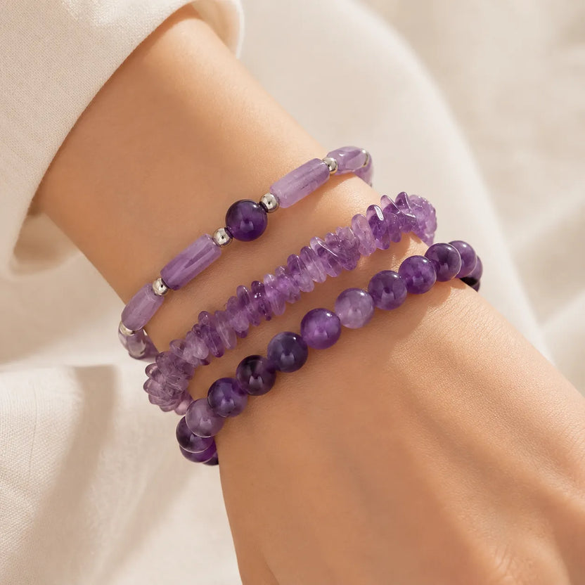 Set de pulseras vintage de cuentas