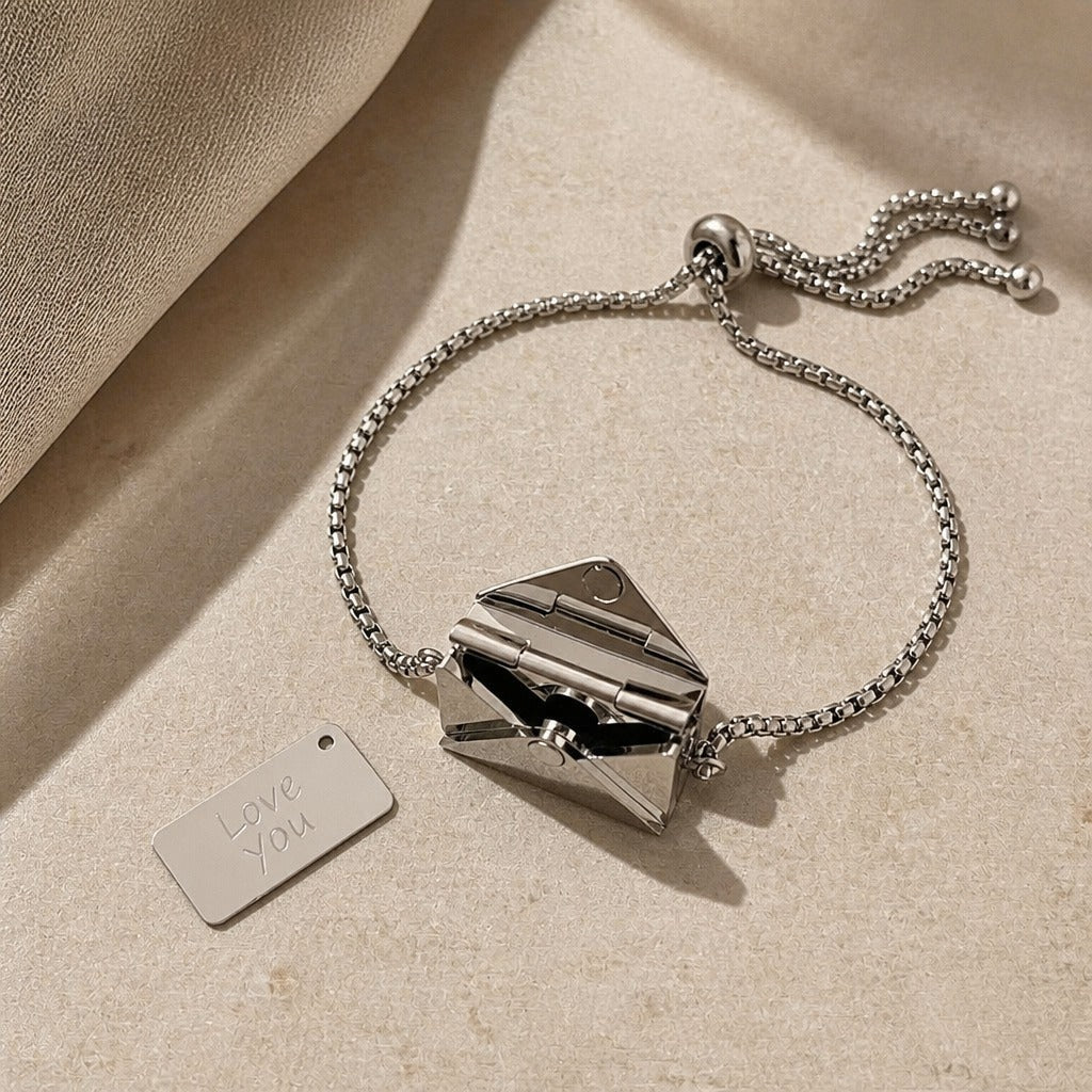 Pulsera Valora con compartimento secreto tipo sobre – imagen 2