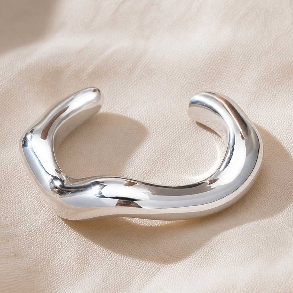 Brazalete abierto Celeste – imagen 3