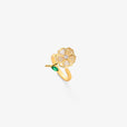 Anillo floral de hojas en movimiento – imagen 2
