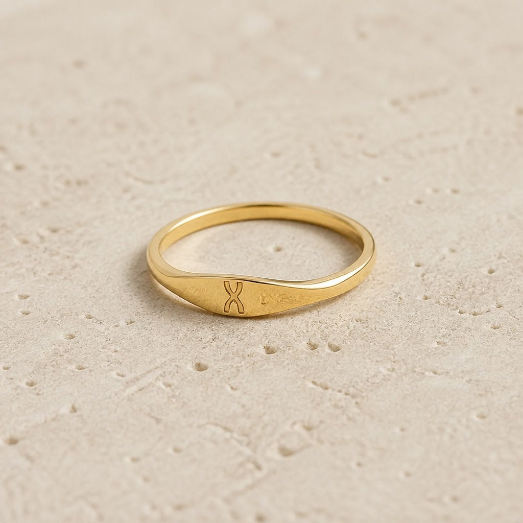 Colección de anillos con letras Liora – imagen 24
