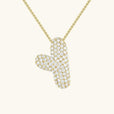 Collar con inicial Bubble de cristales – imagen 27