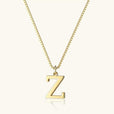 Collar vintage dorado con inicial – imagen 31