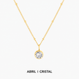 Collar luminoso con gema circular – imagen 9
