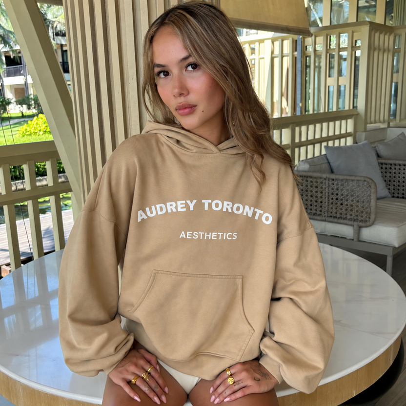 Sudadera Aesthetic - Beige