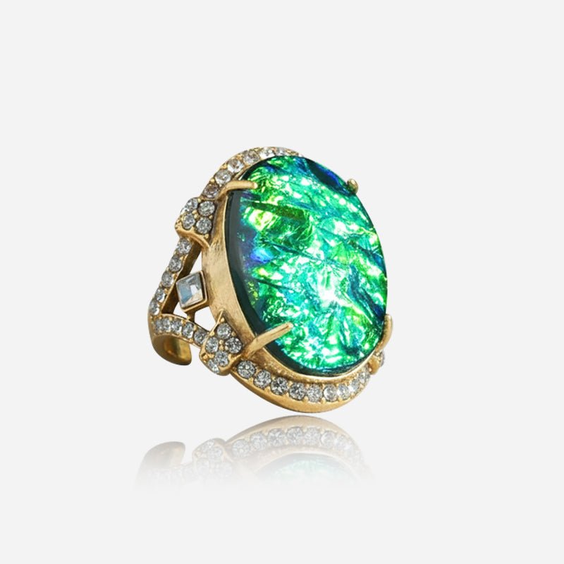 Anillo de diseño llamativo Destello de Aurora — Carmen, Lucía & Rocío