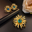Broche Floración Azul – imagen 3