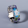 Anillo mosaico con gemas Aurora – imagen 2