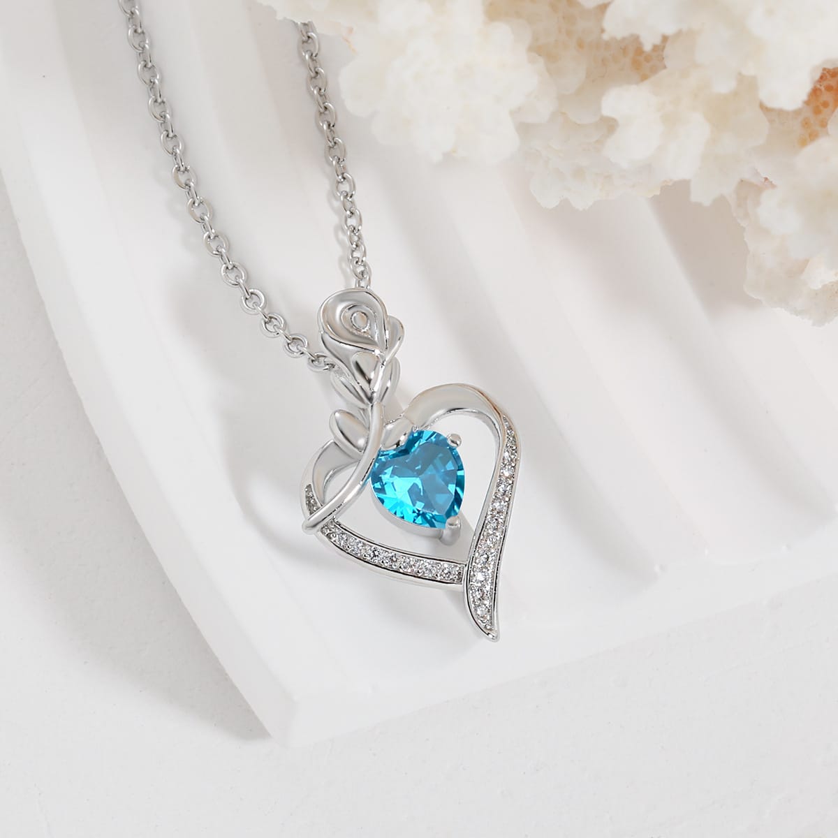 Collar Corazón de diamante – imagen 2