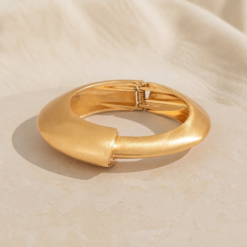 Brazalete Atelier de oro mate – imagen 2