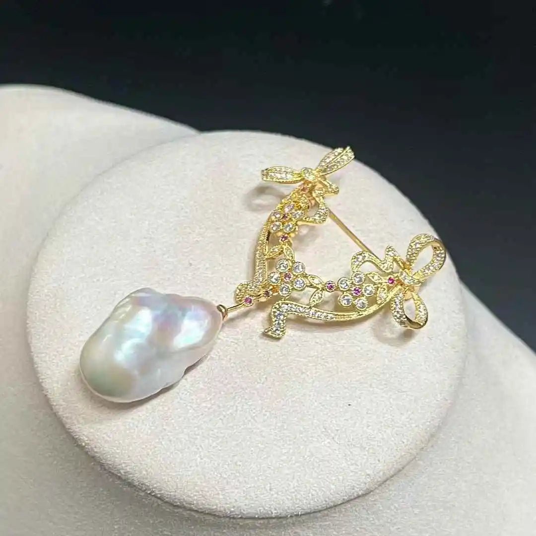 Broche barroco de lazo – imagen 2