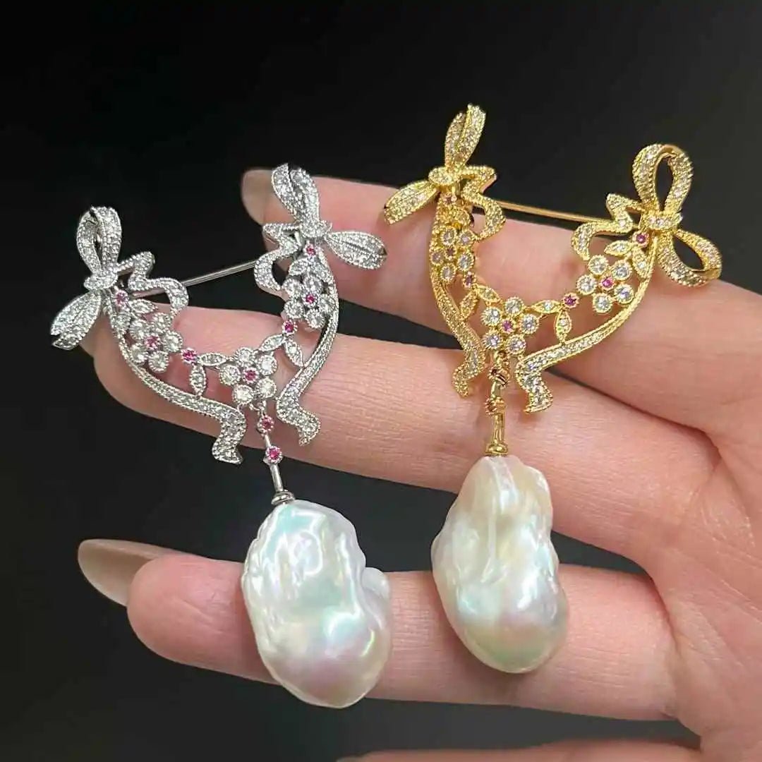 Broche barroco de lazo – imagen 3