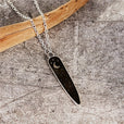 Collar reversible con colgante Búho y Luna – imagen 3