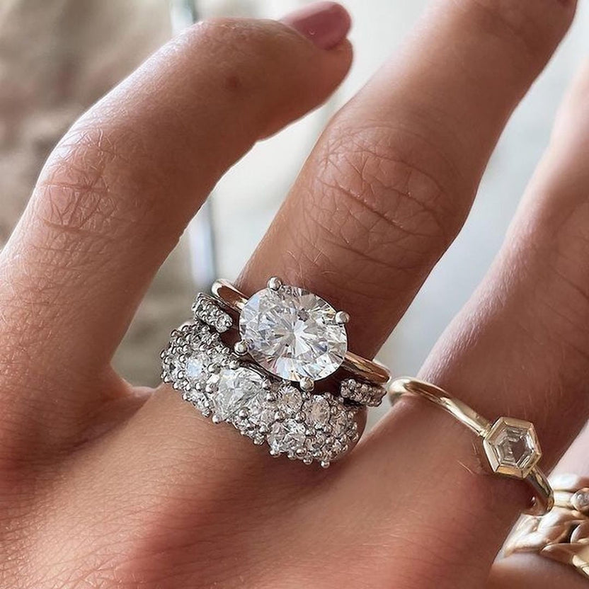 Set de anillos Vintage Brilliance