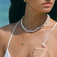 Dúo dorado Ocean Breeze con conchas – imagen 2
