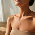 Collar gota de agua