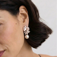 Pendientes de perla Jardín Bello — Carmen, Lucía & Rocío