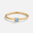 Anillos únicos de piedra natal – imagen 6