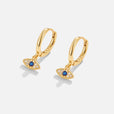 Pendientes dorados en forma de gota Eye Drop – imagen 3