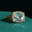 Anillo Veritas azul dorado – imagen 3