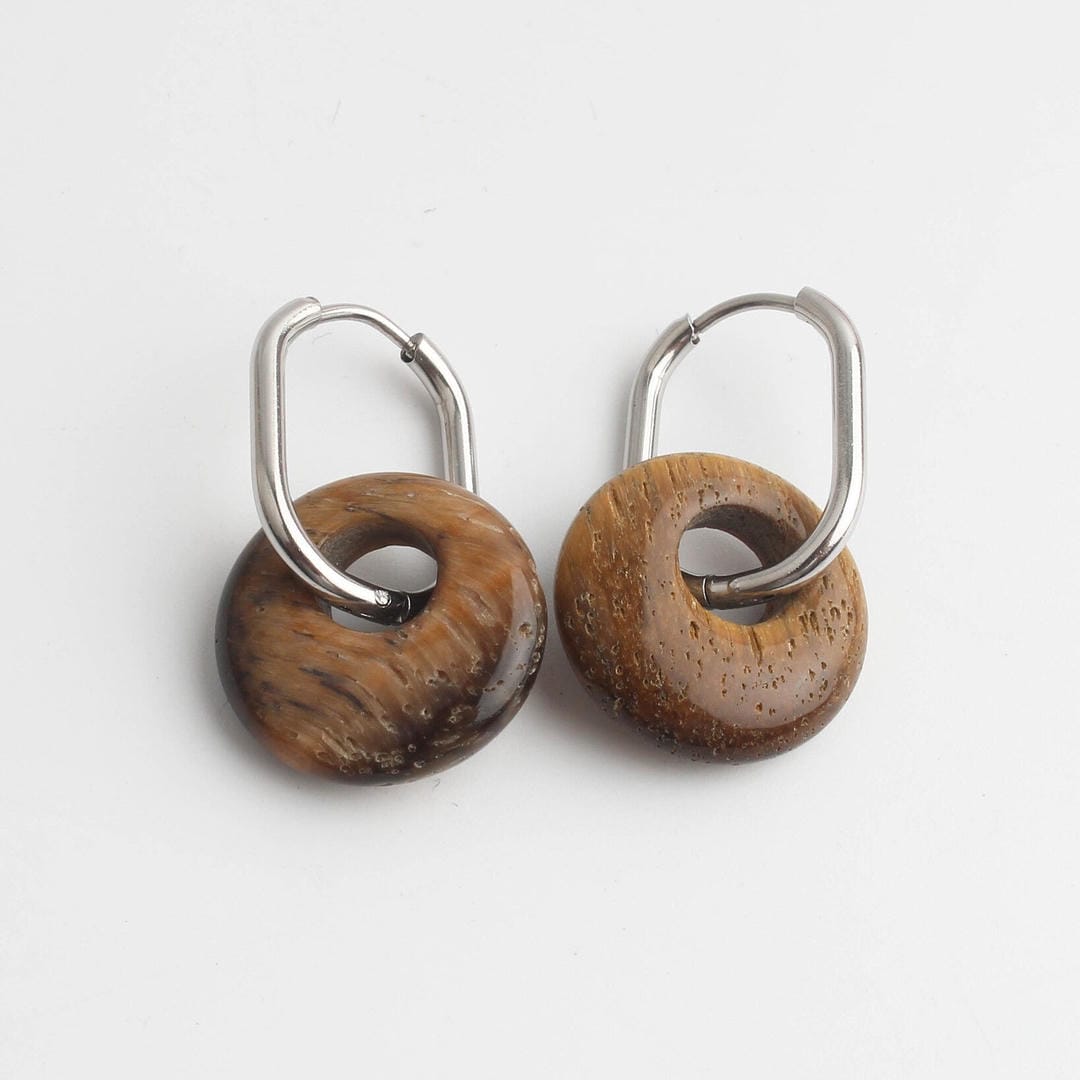 Pendientes Tirza de piedra natural – imagen 10