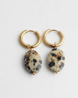 Pendientes colgantes de piedra natural elegantes y atemporales Carmen, Lucía & Rocío – imagen 2