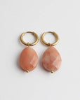Pendientes colgantes de piedra natural elegantes y atemporales Carmen, Lucía & Rocío – imagen 4