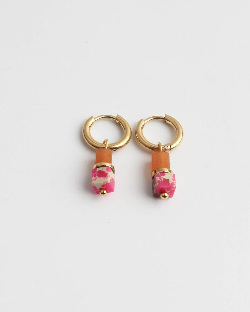 Pendientes de diseño combinado — Carmen, Lucía & Rocío