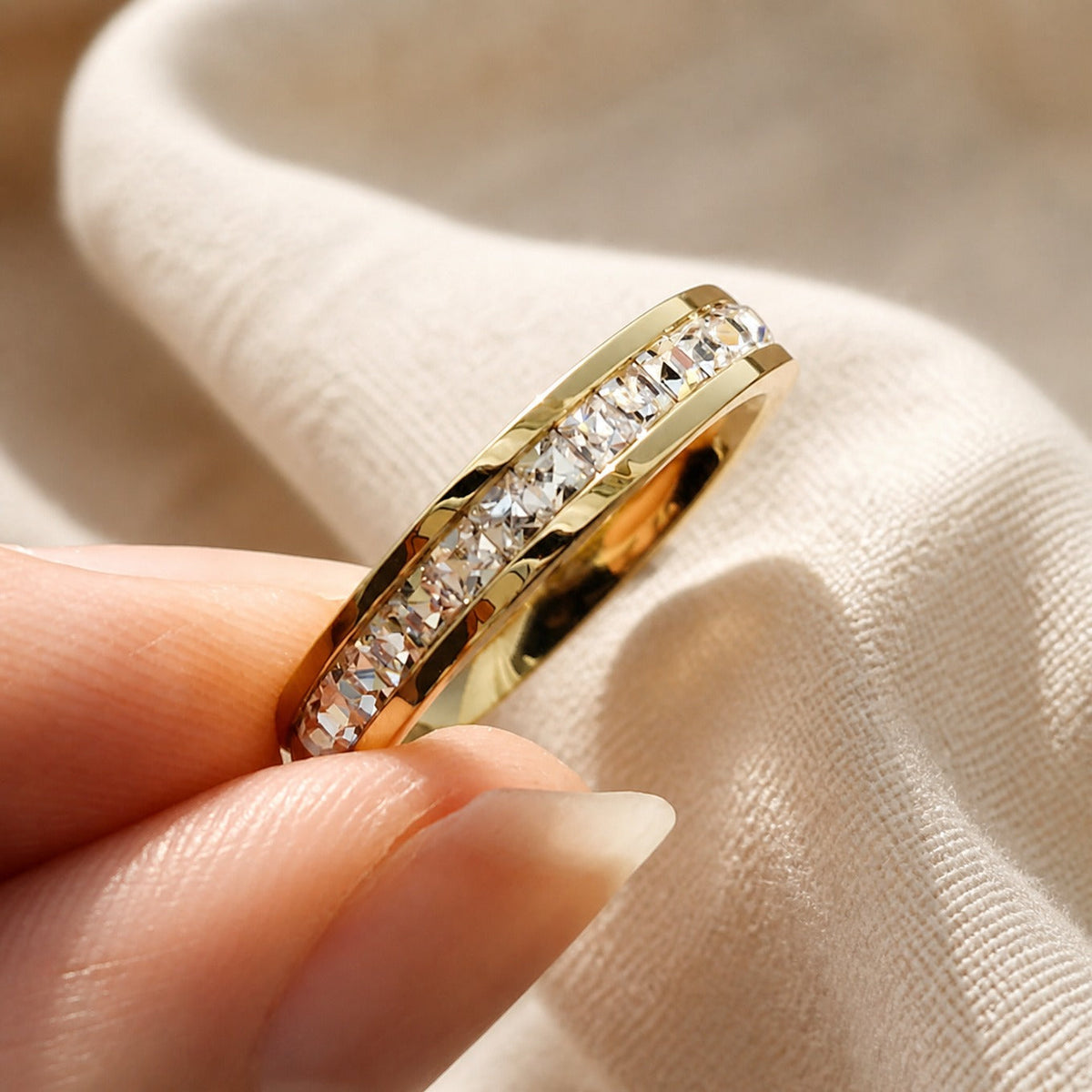 Anillo Eternity de circonita Prestige – imagen 2