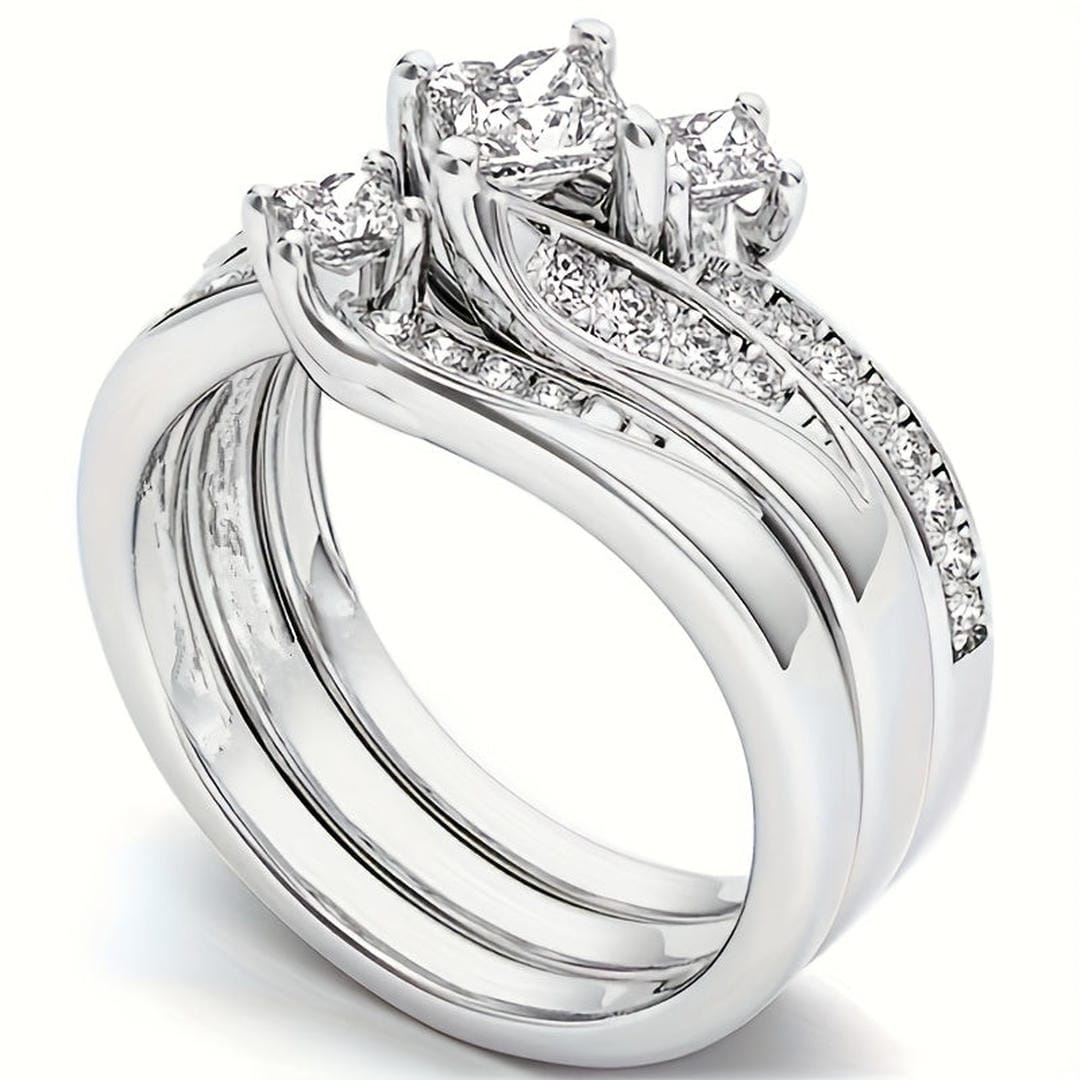Conjunto de anillos Racimo de Princesa — Carmen, Lucía & Rocío