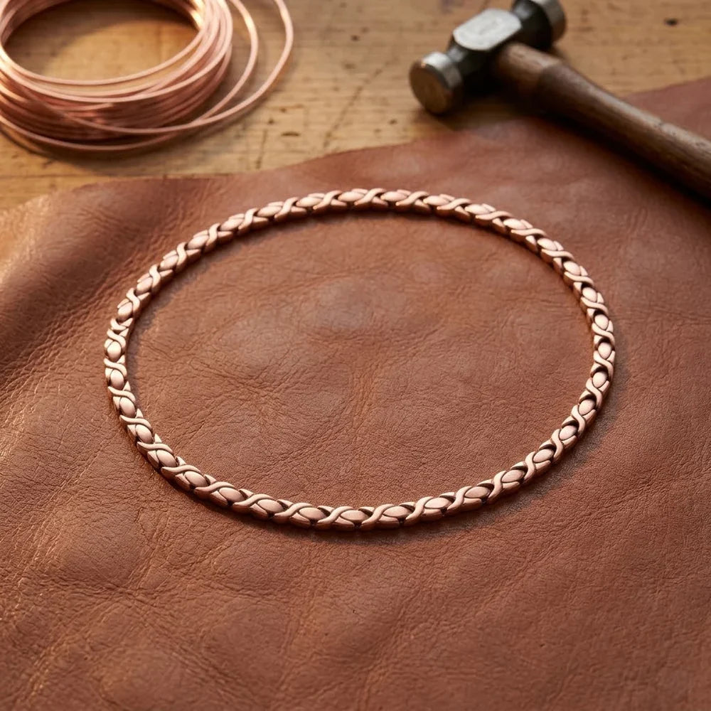 Collar Cedar Nova de cobre – imagen 2
