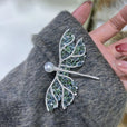 Broche libélula celestial
