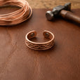 Anillo de cobre Char Bloom – imagen 2