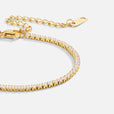 Pulsera tenis dorada atemporal – imagen 4