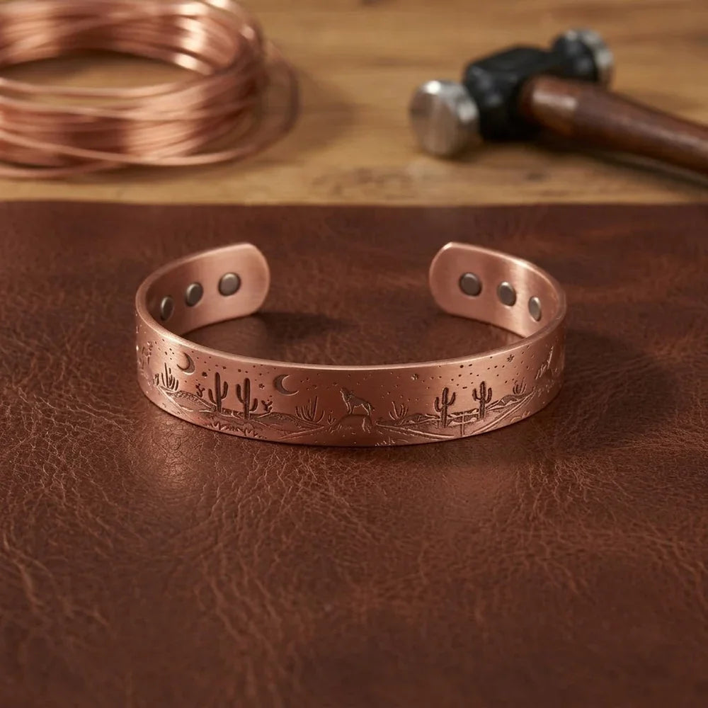 Pulsera de cobre Cala Elegante – imagen 2