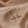 Pendientes colibrí colorido chic – imagen 3