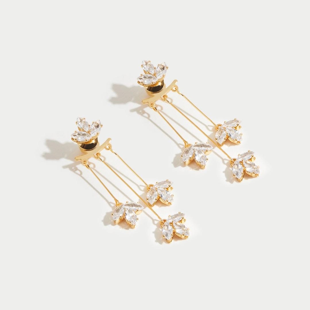 Pendientes clásicos Waterfall – imagen 5