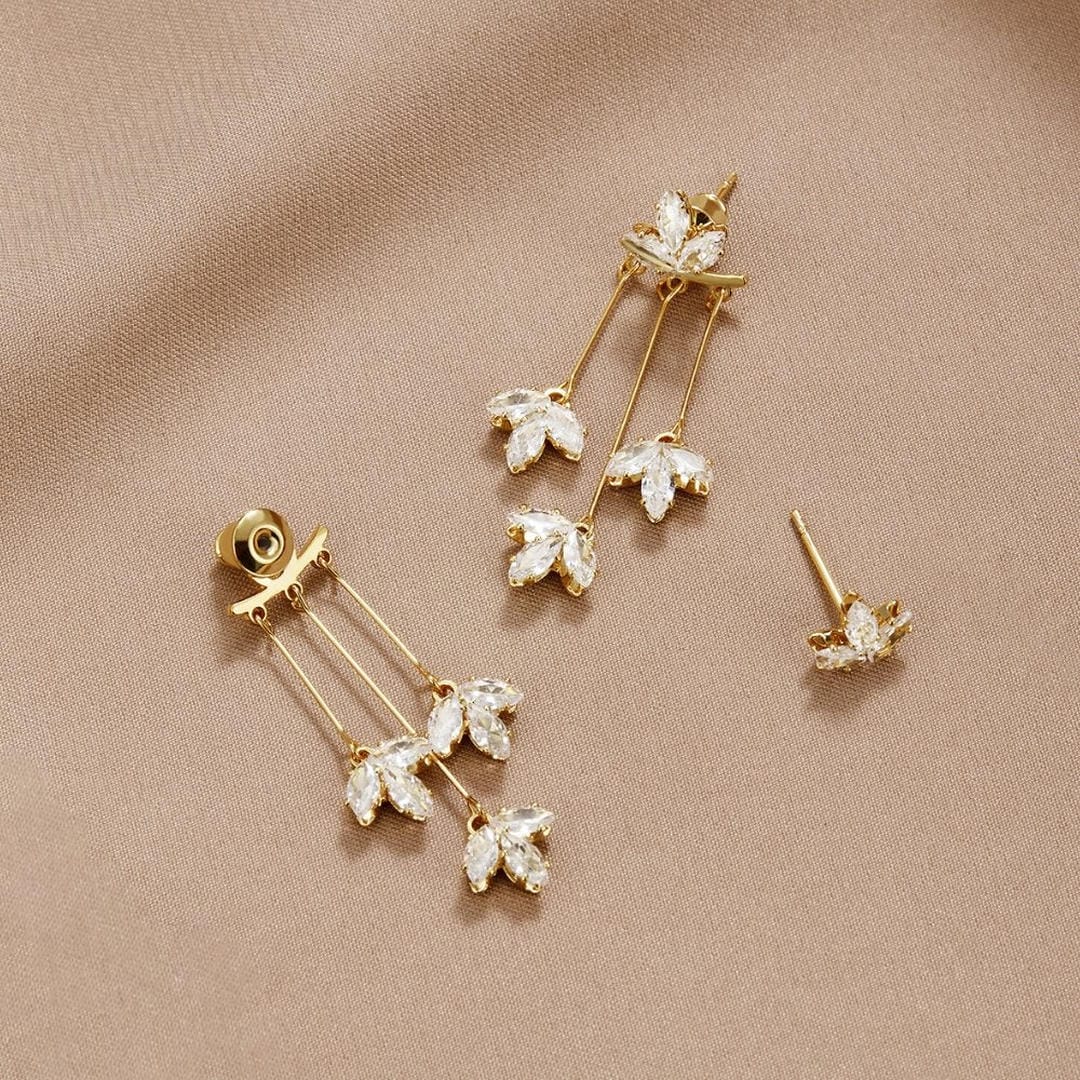 Pendientes clásicos Waterfall – imagen 3