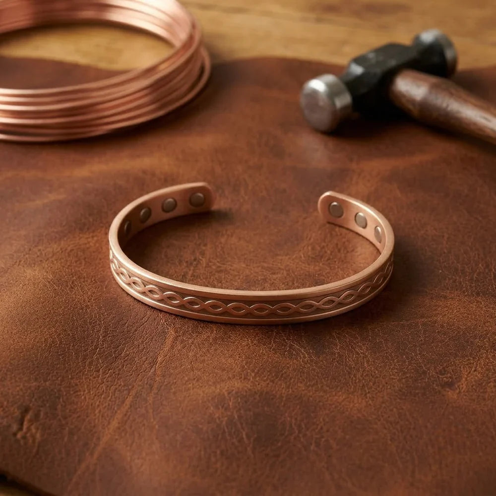 Brazalete de cobre Aurora Current