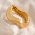 Brazalete dorado curvo Sovereign