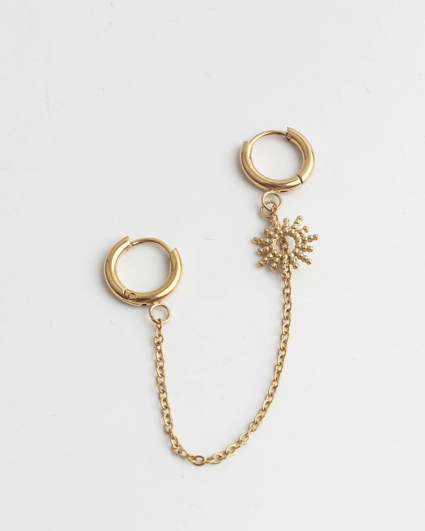 Pendientes dobles Mini Sol — Carmen, Lucía & Rocío