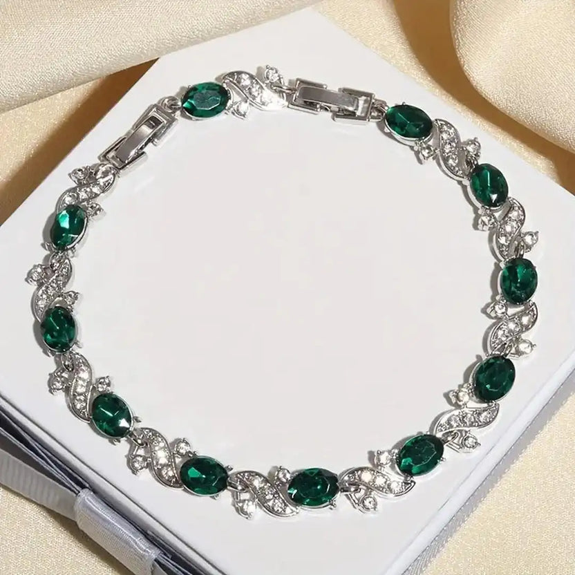 Pulsera esmeralda de Carmen, Lucía & Rocío