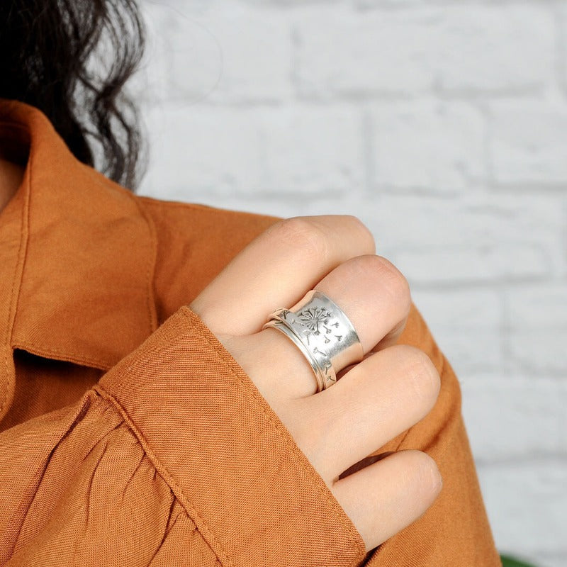 Anillo giratorio de diente de león – imagen 3