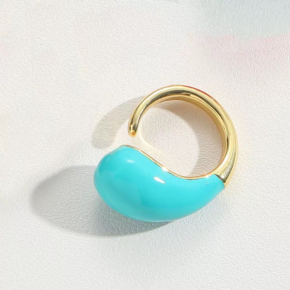 Anillo de esmalte gota de rocío – imagen 3