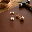 Pendientes de cobre Radiant Dome – imagen 2