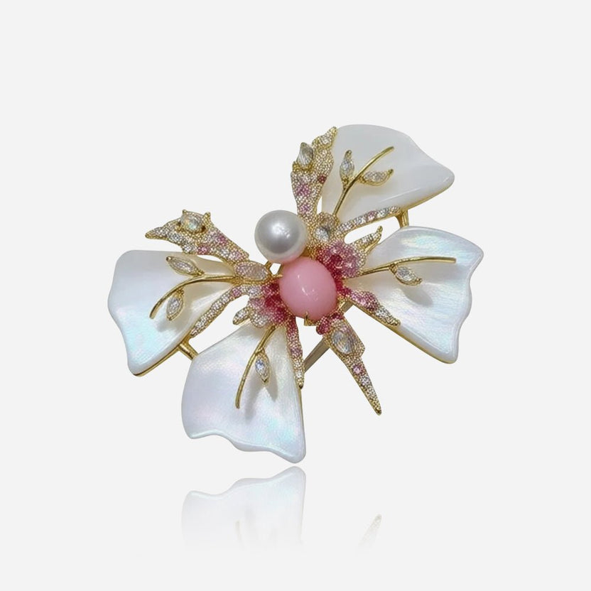 Broche Dragonfly Blossom