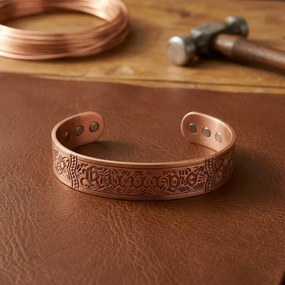 Pulsera de cobre Opulent Drift – imagen 2
