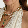 Collar Dinastía de perlas y jade – imagen 2